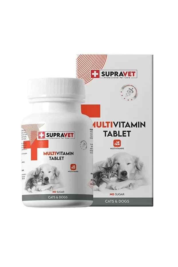 Kedi Ve Köpekler İçin Multivitamin Tablet 75 Adet - 1
