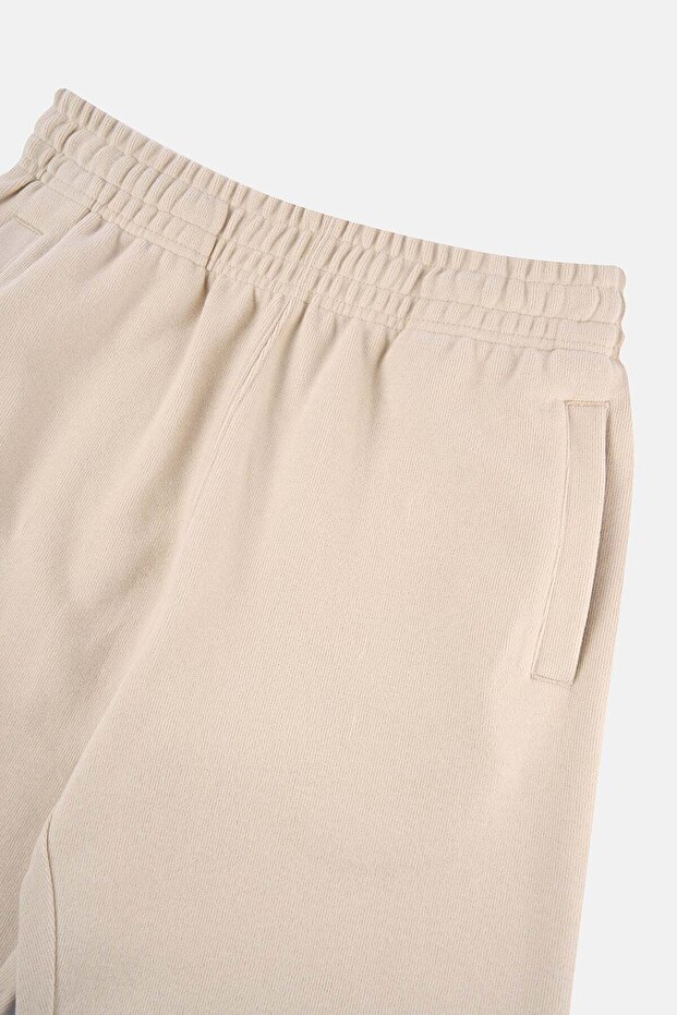 Basic SuperSoft Kadın Eşofman Altı - Parşömen Bej - 5