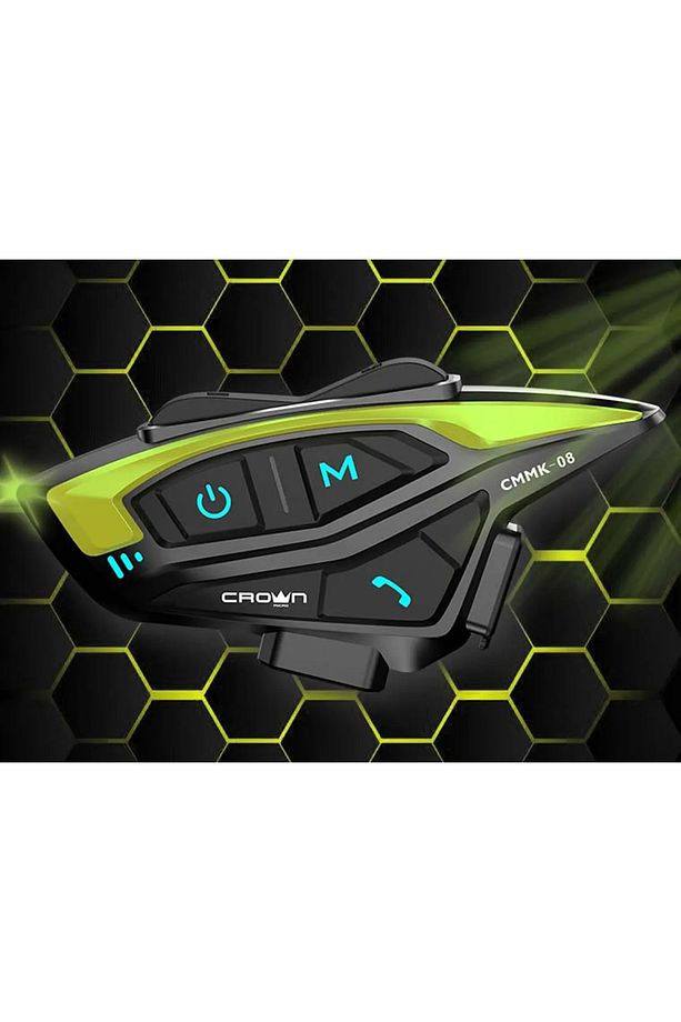 Cmmk-08 8 Kişilik Motosiklet Kask Bluetooth Intercom Seti - 3