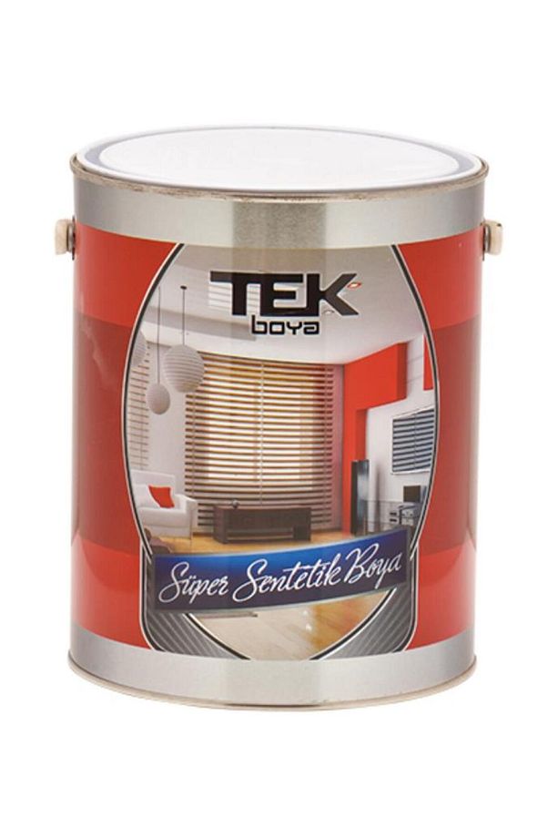 Tek Süper Lüks Senteti̇k Yağli Boya Antrasi̇t Gri̇ 2.5 Lt (713) - 1
