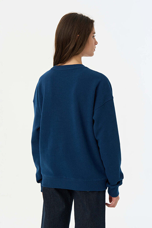 Basic SuperSoft Sweatshirt - Lacivert - 3