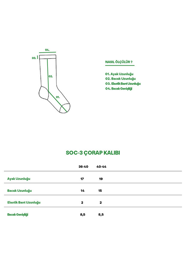 Panda Havlu Çorap - Siyah - 5