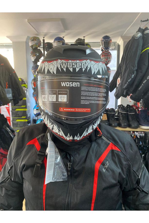 Ws-202 Güneş Vizörlü Çene Açılır Kask - 4