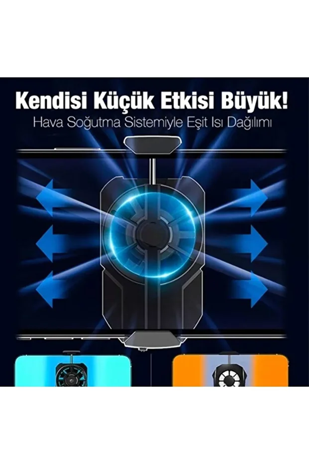 Fl-a2 Hava Soğutmalı Cep Telefon Soğutma Fanı Radyatör Soğutucu - 4
