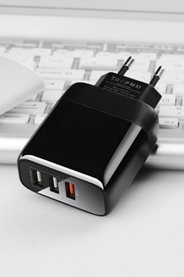 C7 PD (Type-C) + Micro Usb Girişli Universal Çoklu Şarj Adaptörü -36W - 3