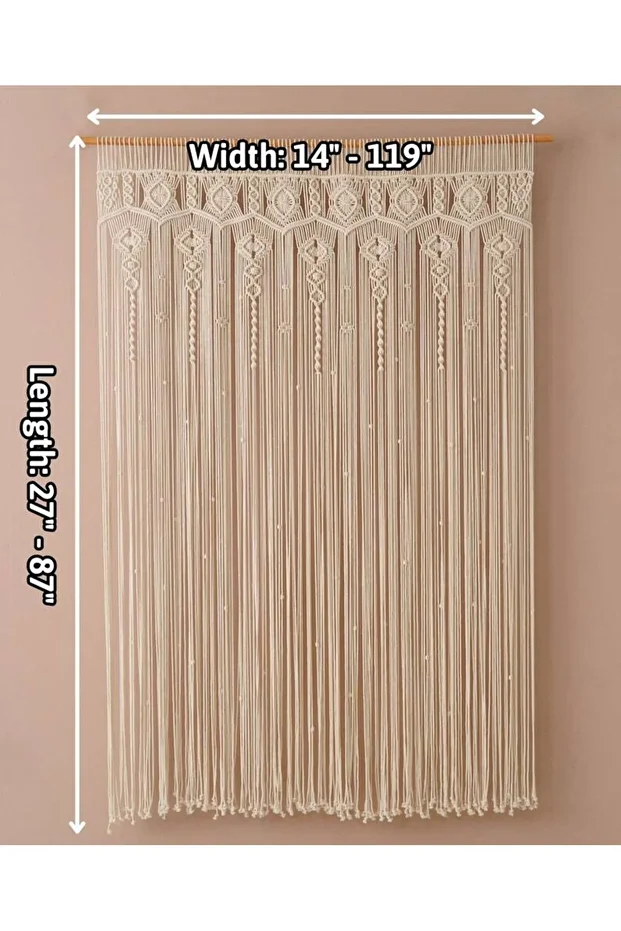 Makrome perde - 1