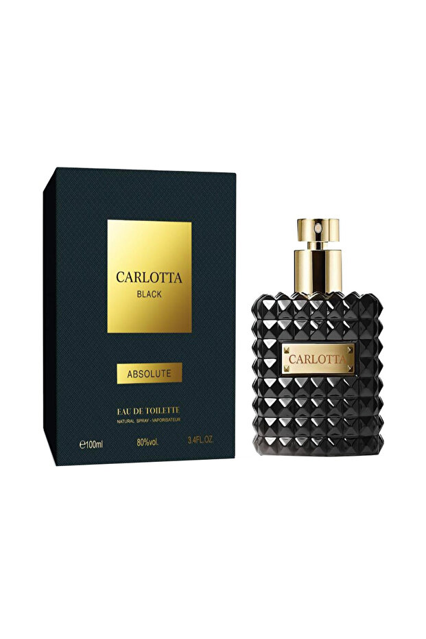 عطر بلاك ابسولوت للنساء او دي تواليت من كارلوتا 100 مل - 1