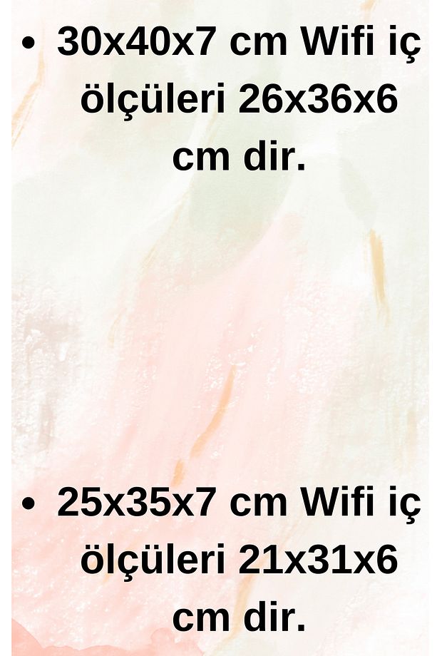 30x40x7 Cm Siyah Duvar Asılabilir Sigorta Ve Modem-wifi Saklama Kutusu! Saklama Kutusu - 2