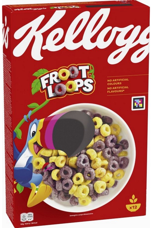 Froot Loops Kellog's Mısır Gevreği 375 gr - 1