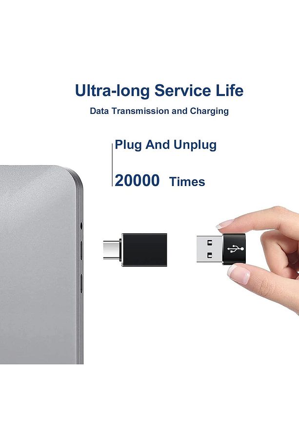 2 Adet Type-c Usb, Usb Type-c, Otg Adaptör Seti iPhone/PC/Samsung/iPad/Dizüstü Bilgisayar/vb Uyumlu - 3