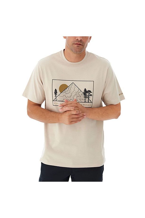 Csc M Peaked Sunscape Ss Tee Erkek Kısa Kollu Tişört CS0398 - 5