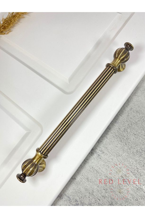 Hitit 160 mm Antik Sarı Modern Metal Kulp Modelleri Lüks Country Mutfak Dolap Çekmece Mobilya Kulbu - 2