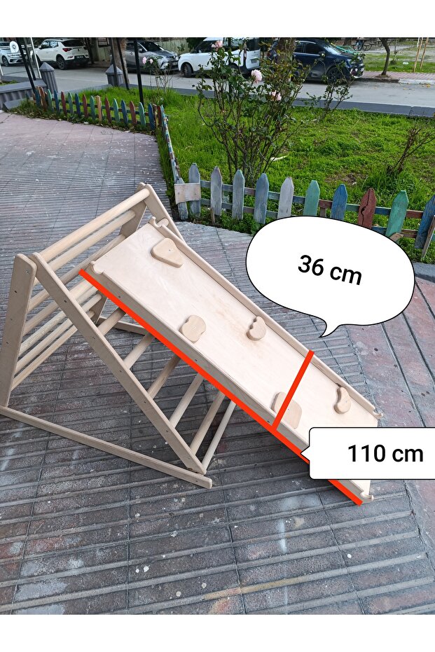 Pikler Seti - Pikler Üçgeni ve Kaydırağı - 1