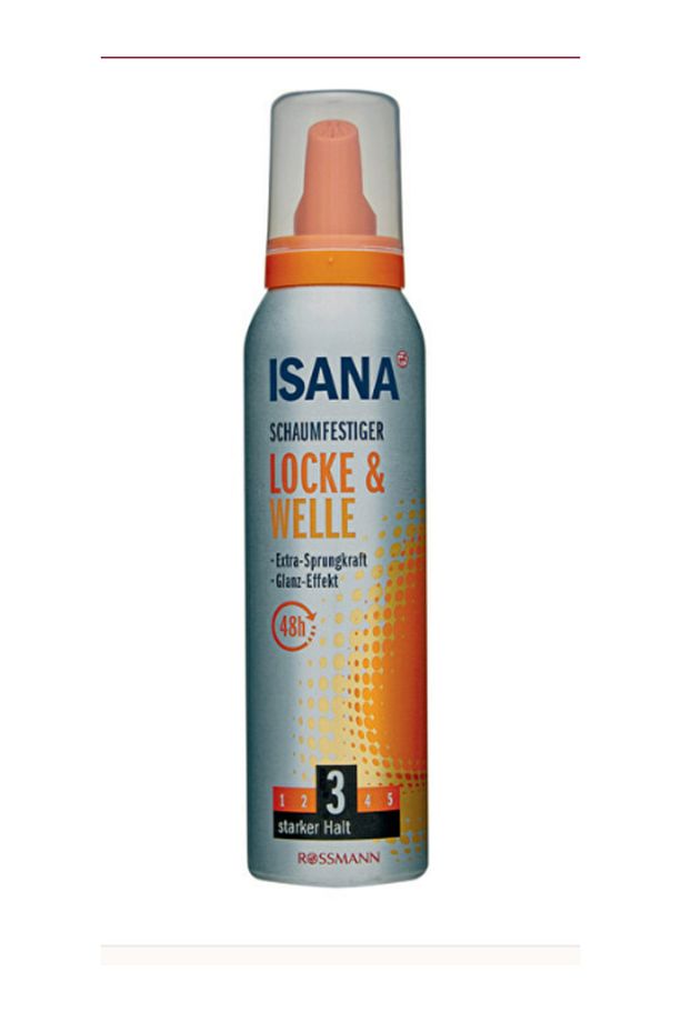 Isana Saç Köpüğü Kıvırcık ve Dalgalı Saçlar, 48 Saate Kadar Etkili 150 ml - 1