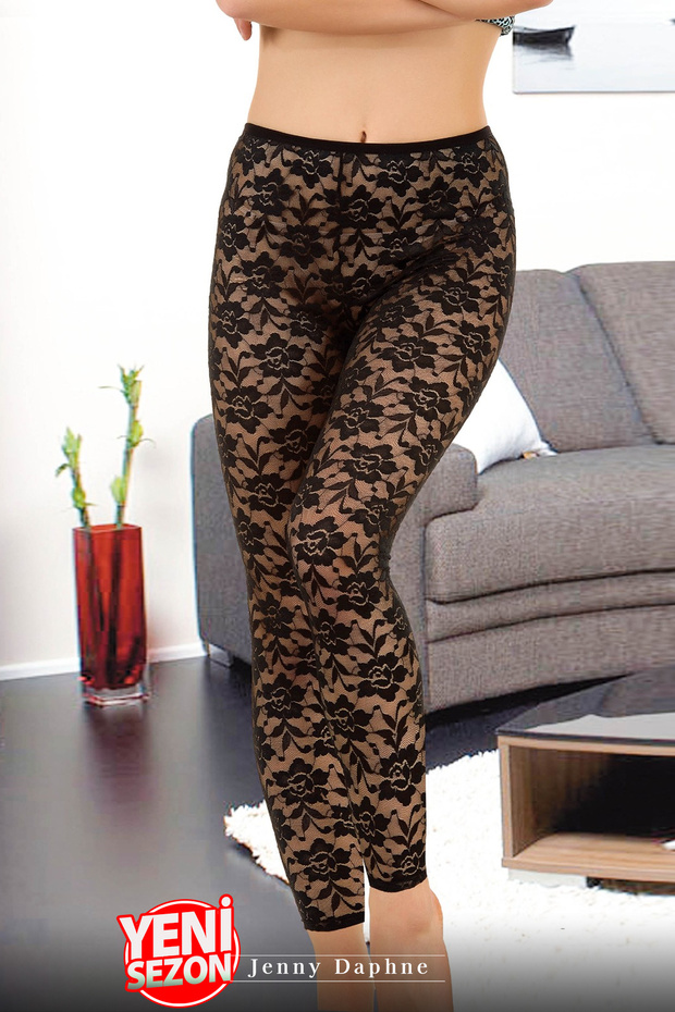 Boydan Lace Detailed Stylish Tights Stylish Lace Women's Tights between Size 38-44 2700