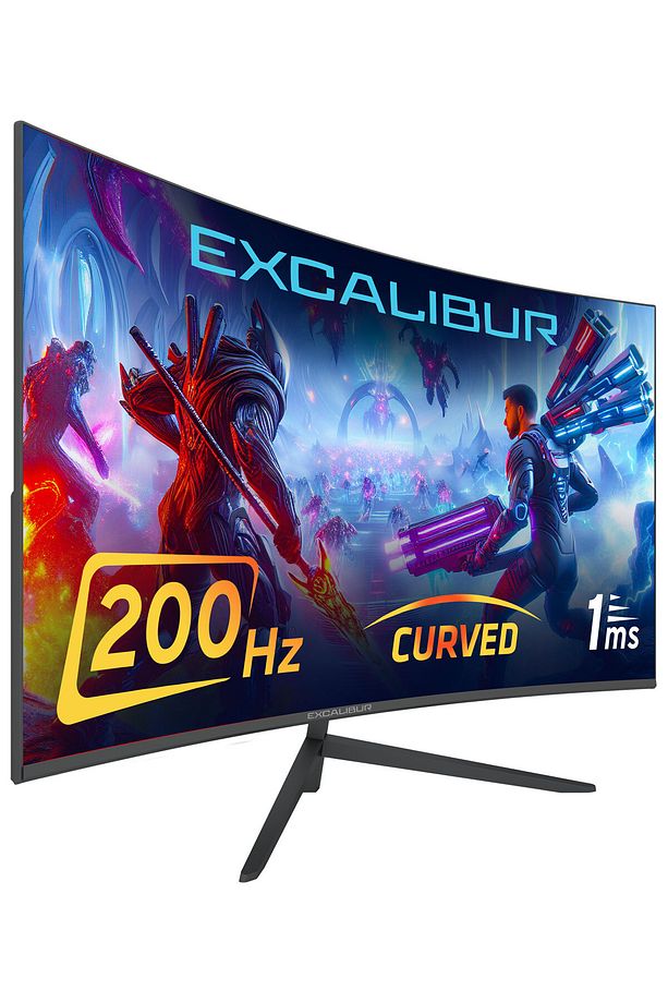 Excalibur M.E27FHD-G 27" 200HZ 1MS 300NIT (HDMI+DISPLAY) CURVED FREESYNC+G-SYNC FHD LED MONİTÖR - 1
