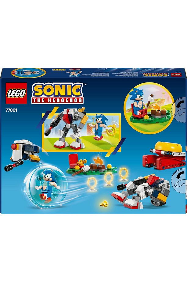 ® Sonic the Hedgehog™ Sonic'in Kamp Ateşi Çarpışması 77001 - 7+ Oyuncak Yapım Seti (177 Pr) - 5