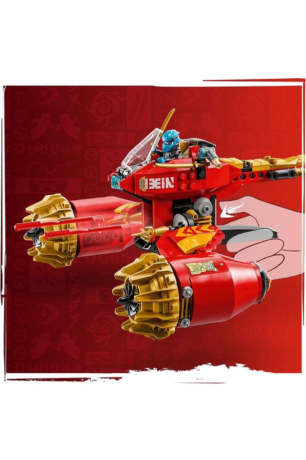 ® NINJAGO® Kai'nin Robot Fırtına Aracı 71830 - 7+ Yaratıcı Oyuncak Yapım Seti (333 Parça) - 7