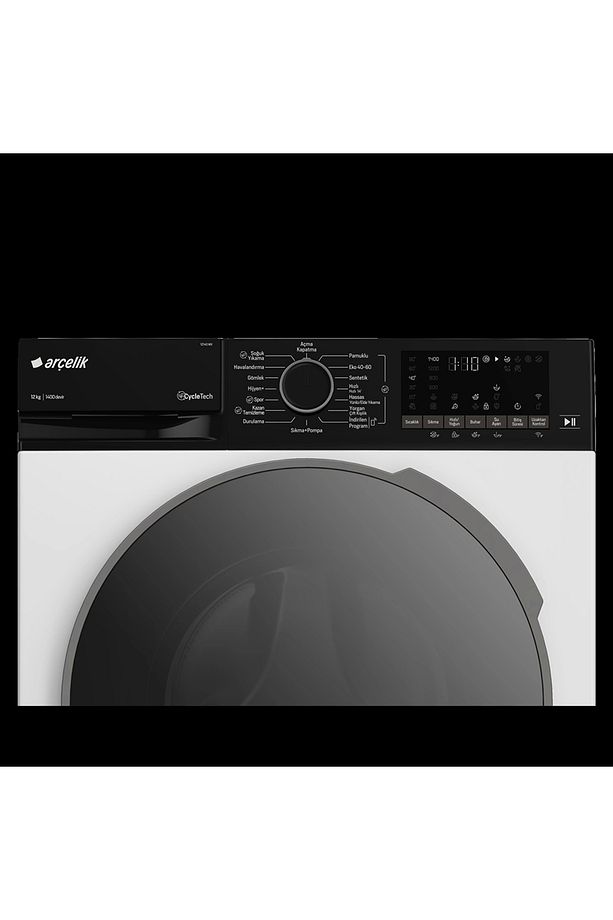 12140 Mx 1400 Devir 12 Kg Çamaşır Makinesi - 6