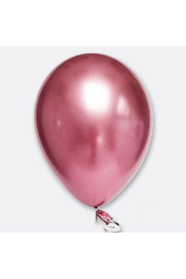 Pink Chrome Balloon 5 Pieces (30 Cm)