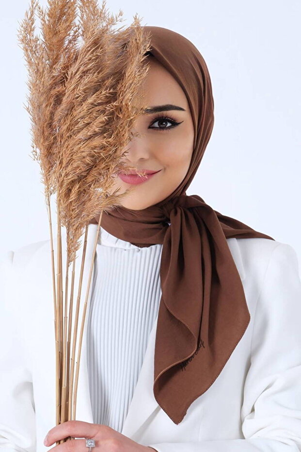 Harem Scrafs Asian Scarf Brown (Suitable for Special and Daily Use)