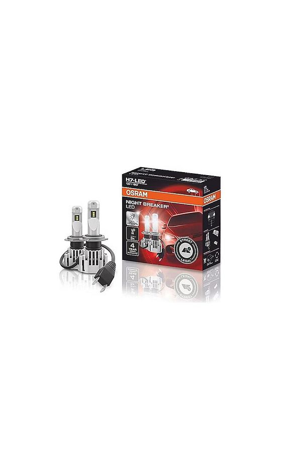 NİGHT BREAKER LED AMPUL 19W 12V PX26D 2X2 00TR1.1 H7 %220 DAHA FAZLA IŞIK 64210DWNB OSRAM 2 ADET - 1