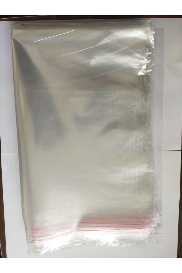 100 Adet 35x50 Opp Jelatinli Naylon Poşet - 2
