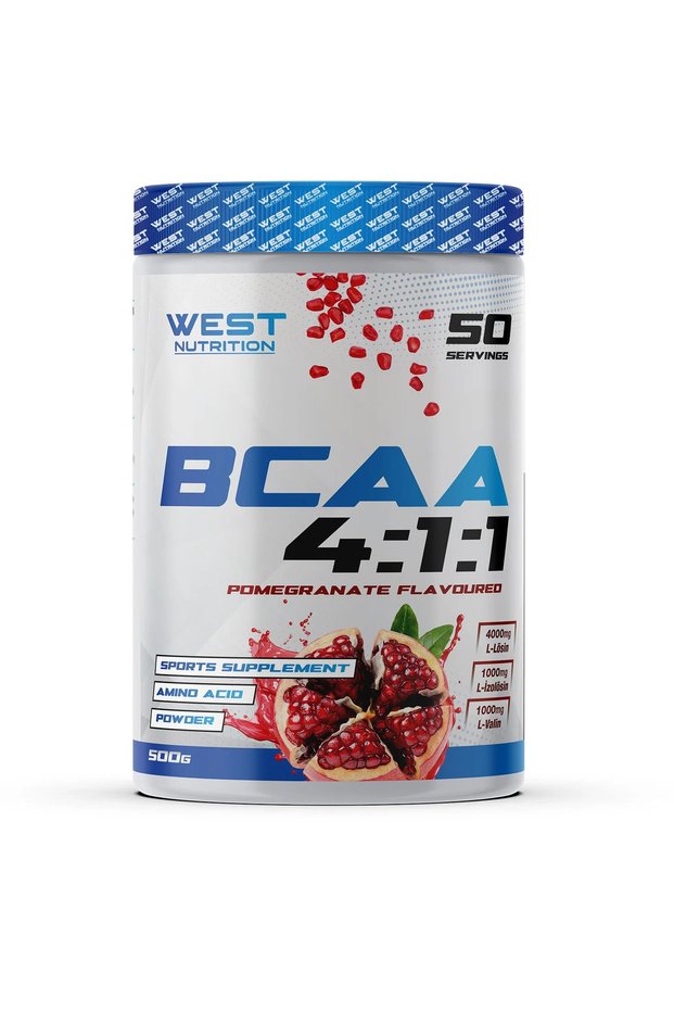 Bcaa 500 Gr 50 Servings Pomegranate Flavored