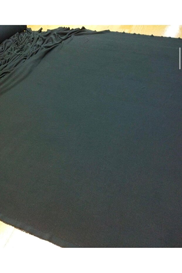 Single En Camisole Jersey in Black (Width 80 cm X Length 200 cm)