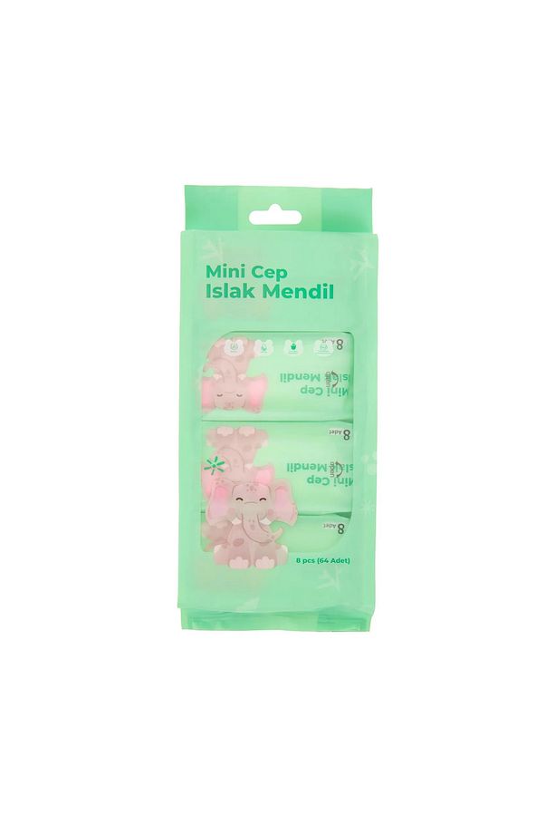Mini Islak Cep Mendil 8 Li Krd-6179 - 6