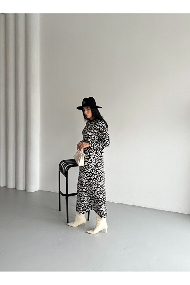 Rochie lungă leopard - 5