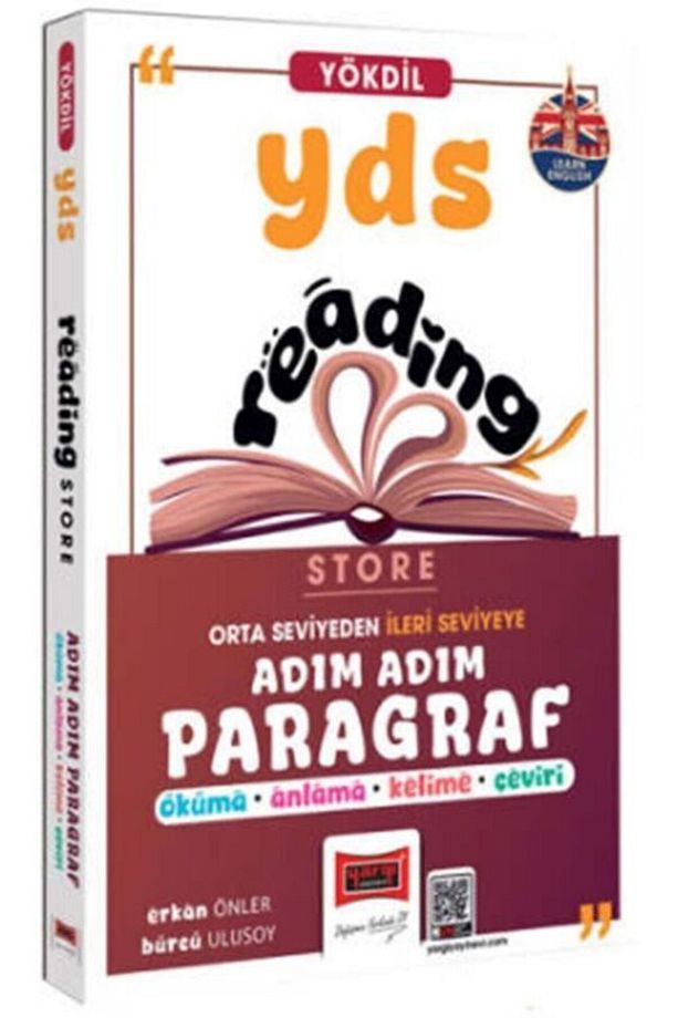 Yargı Yayınları 2025 YDS YÖKDİL Reading Store Adım Adım Paragraf - 1