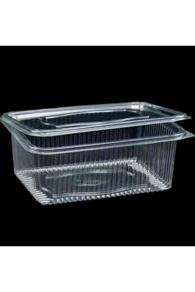 Leak Proof Container Plastic Disposable Container 1500g (1500cc) 50 Pieces