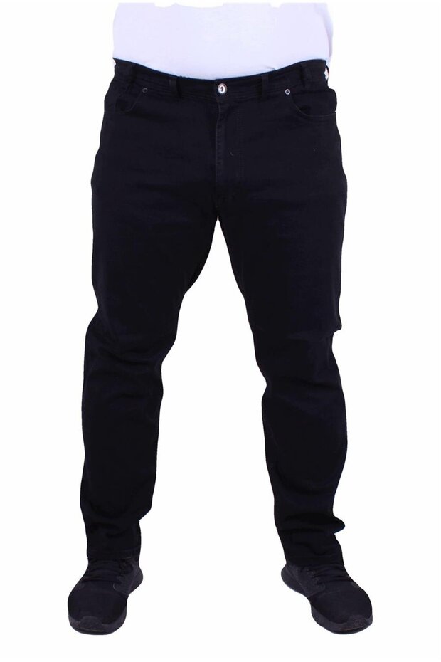 MocGrande Büyük Beden Kot Pantolon Power Lycra Madrid 11900 Sıyah