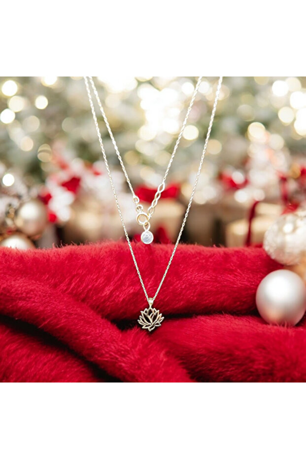 Minimal Kolye Lotus Kolye - 1