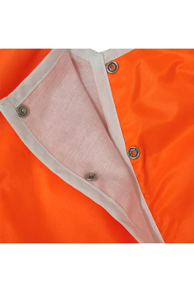 مريلة برتقالية متعددة الأغراض بطبقة مزدوجة - 4