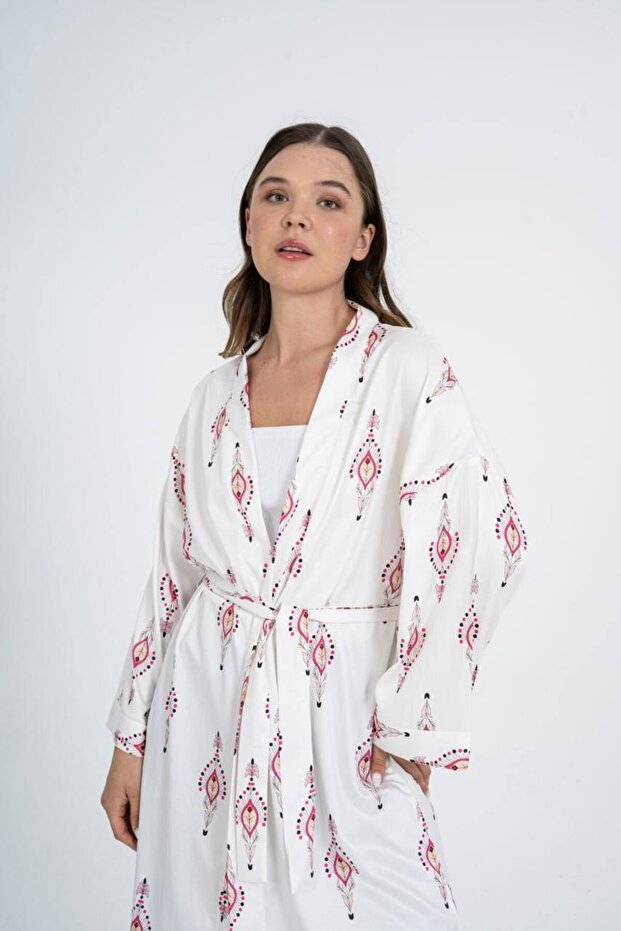 لوحة كيمونو منقوشة - 1