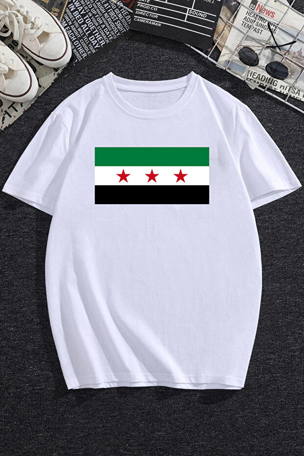 New Syria Flag T-Shirt