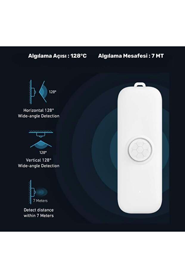 WiFi Hareket Sensörü ( Tuya , Smart Life Uyumlu ) - 2