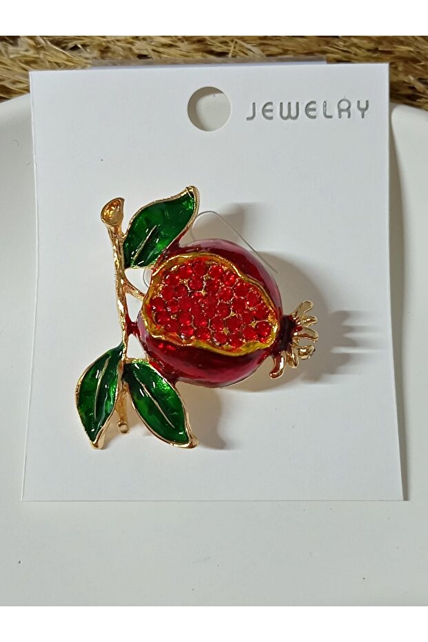 Tekli Nar  Broş - 2