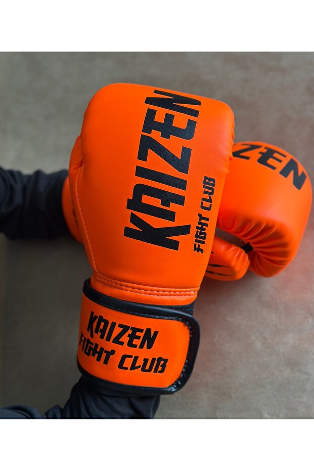 Kaizen Tasarım Turuncu Boks Eldiveni