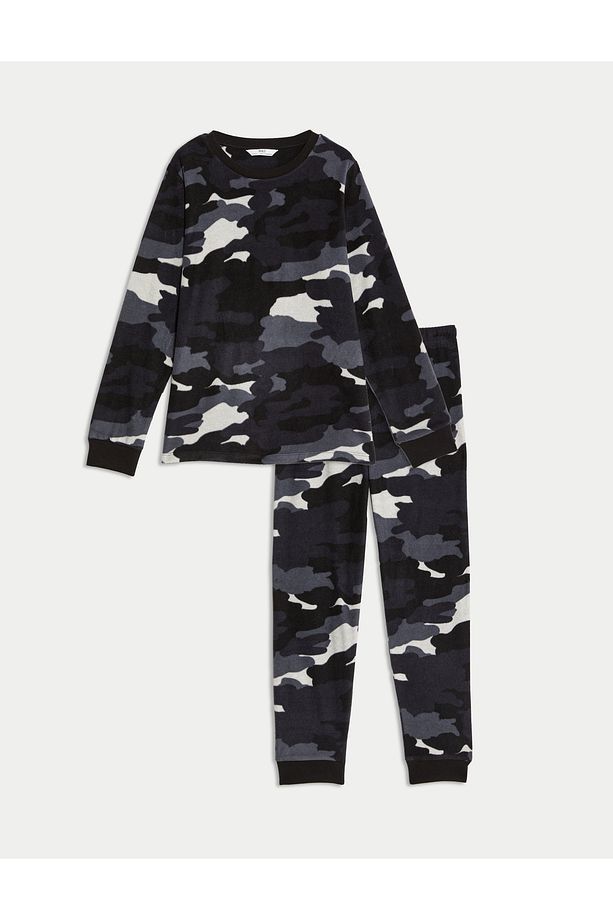 Polar Kamuflaj Desenli Pijama Takımı (1-16 Yaş) - 4