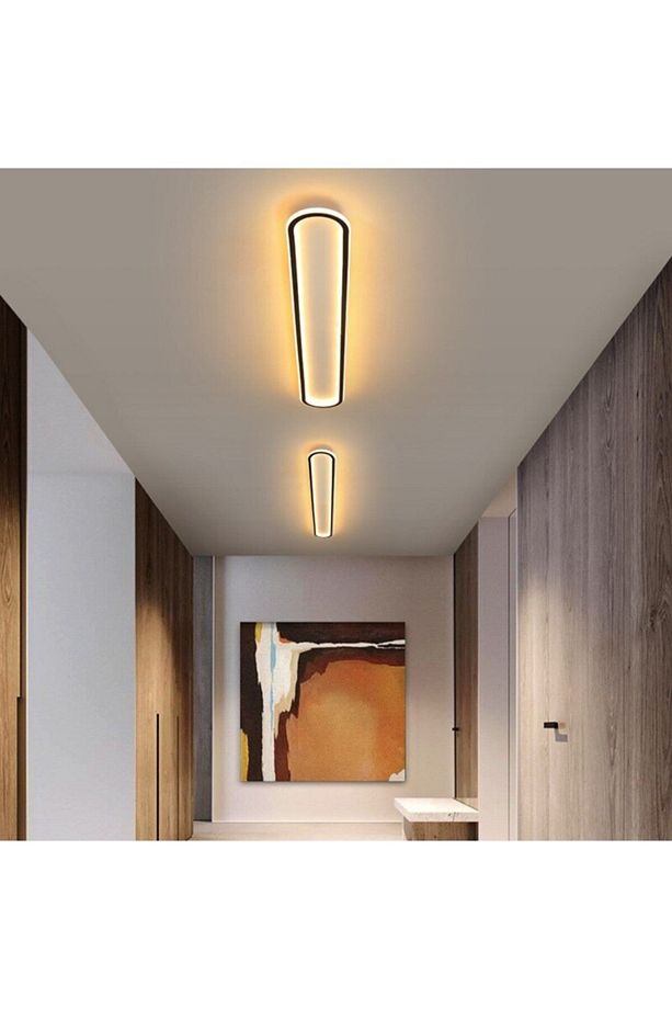 Ledli Tavan Tipi Plafonier Led Avize 120x16cm - 2