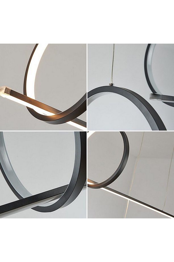 Skitless Samsung Ledli Çember-çubuk Ikilisi Ledli Avize Ø25cm Çember-100cm Çubuk Ikili Set - 2
