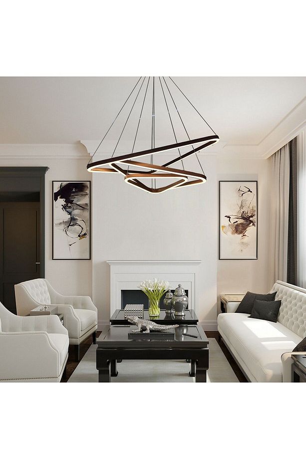 Triple Üçgen Avize 80-60-40 cm Vxl00347 - 1
