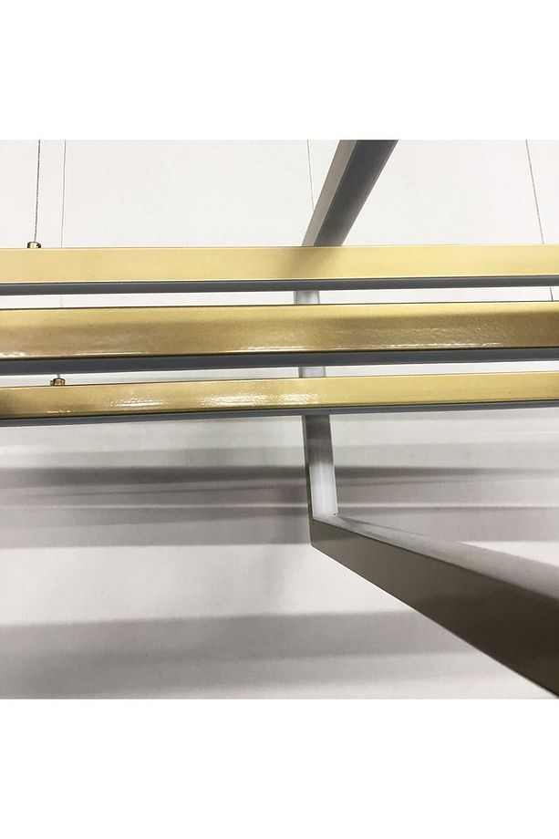 Sarkıt Led Avize Sideward Üçlü Yatay Dörtgen - 6