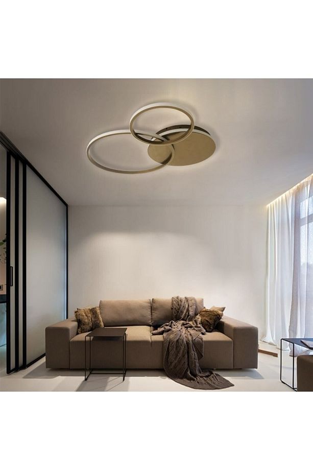 Tavan Led Avize Circlander 45-35-25cm Üçlü Plafonyer - 5