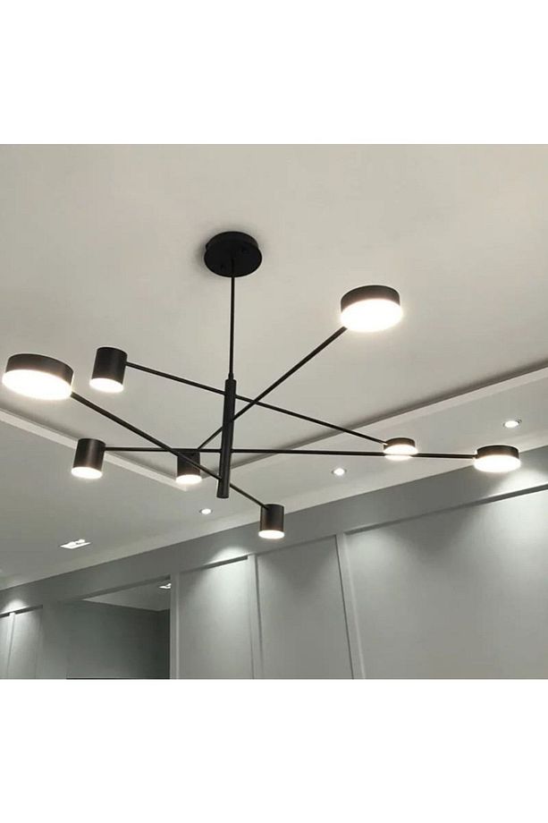 Polyp Samsung Ledli Ahtapot 100cm -6/10 Cm Spot Led Avize - 4