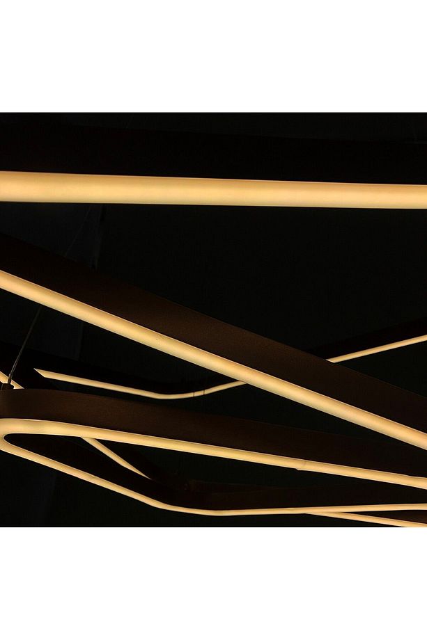 Triple Üçgen Avize 80-60-40 cm Vxl00347 - 6