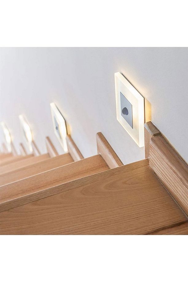 Merdiven*sensörlü* Yeni* Duvar Led Aplik 8cm - 4